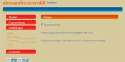 home page sito www.alessandroaveroldi.it